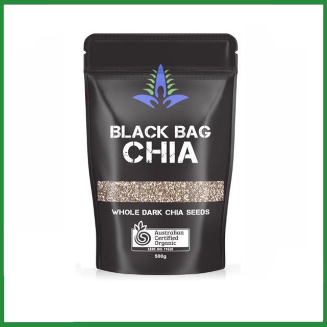 Hạt Chia Đen 500g Úc Black Bag Chia