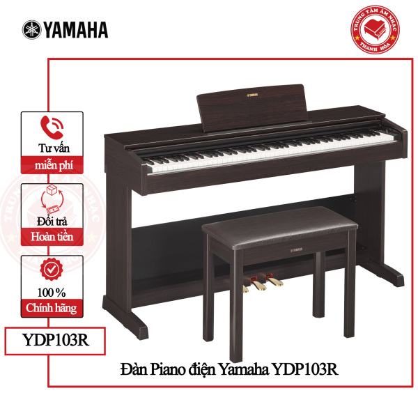 Đàn Piano điện Yamaha YDP103R - Hàng Chính hãng