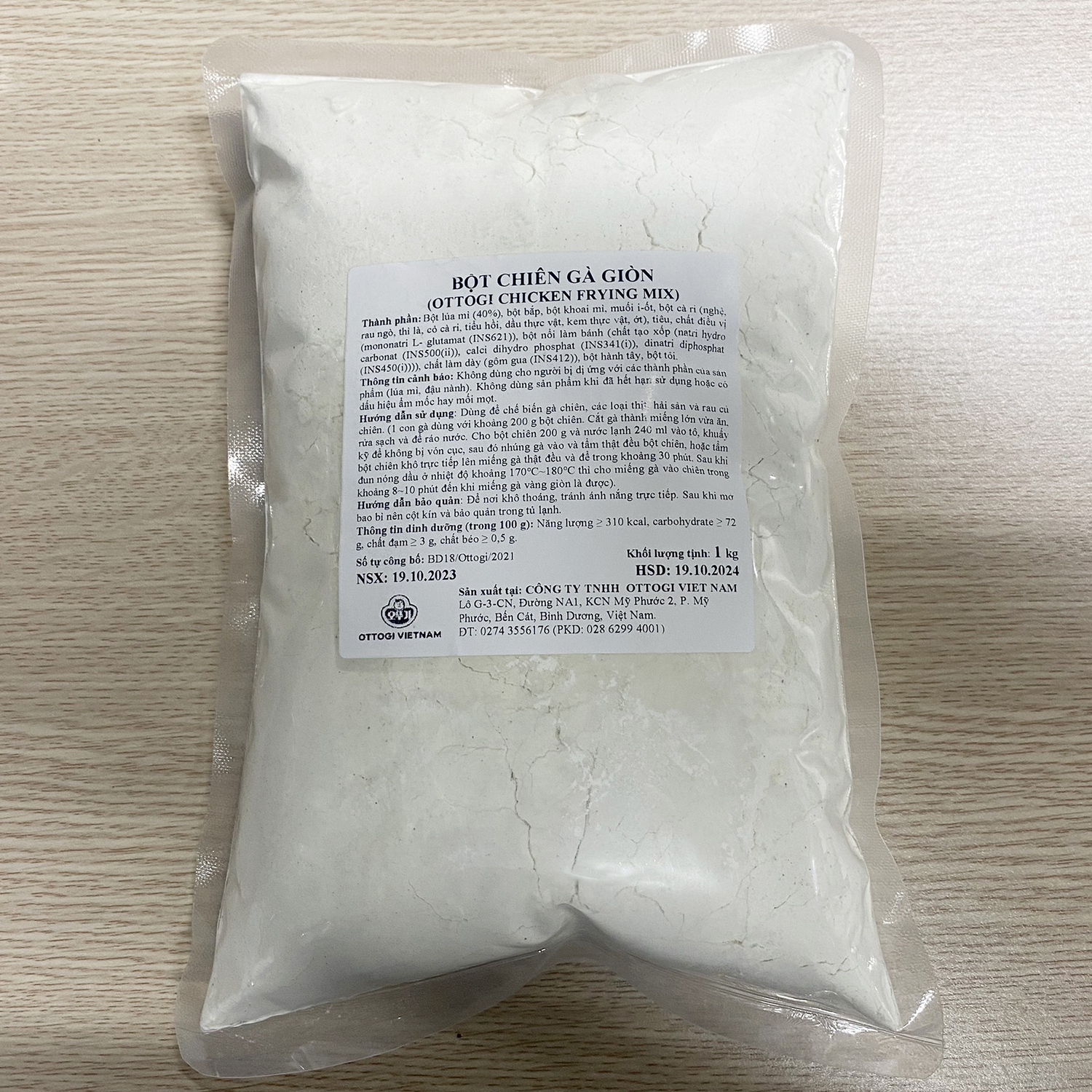 Bột chiên gà giòn Otoki gói 1kg