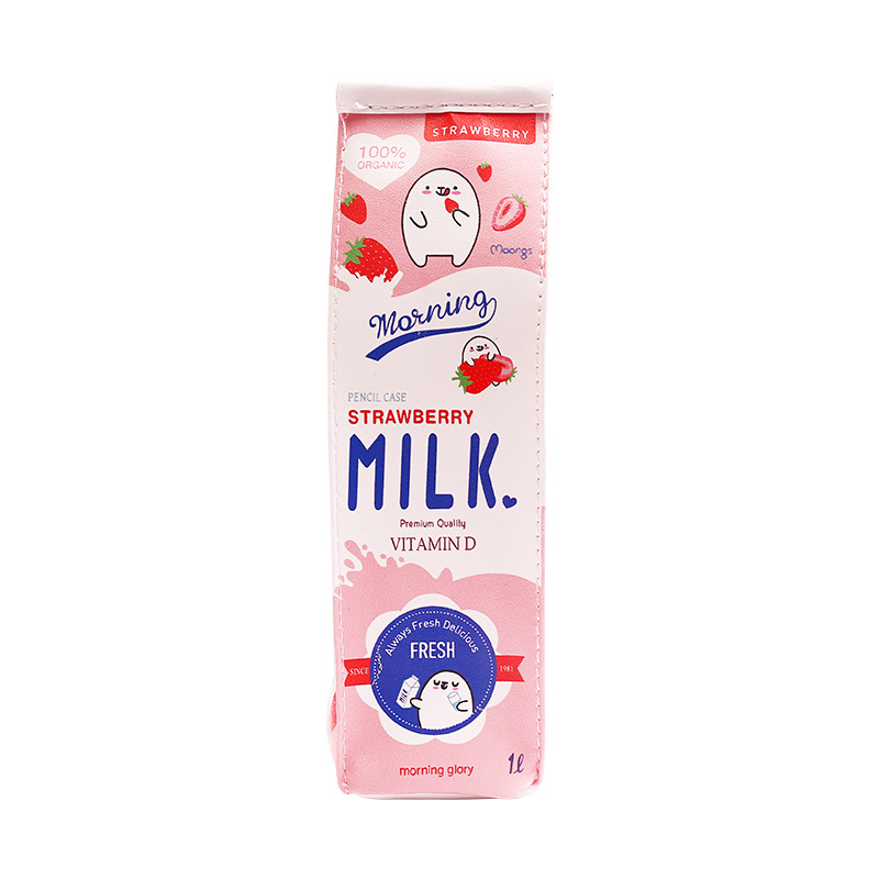 Hộp bút hình hộp sữa dễ thương