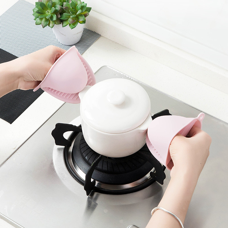 Bộ 6 dụng cụ kẹp gắp bát đĩa chống nóng