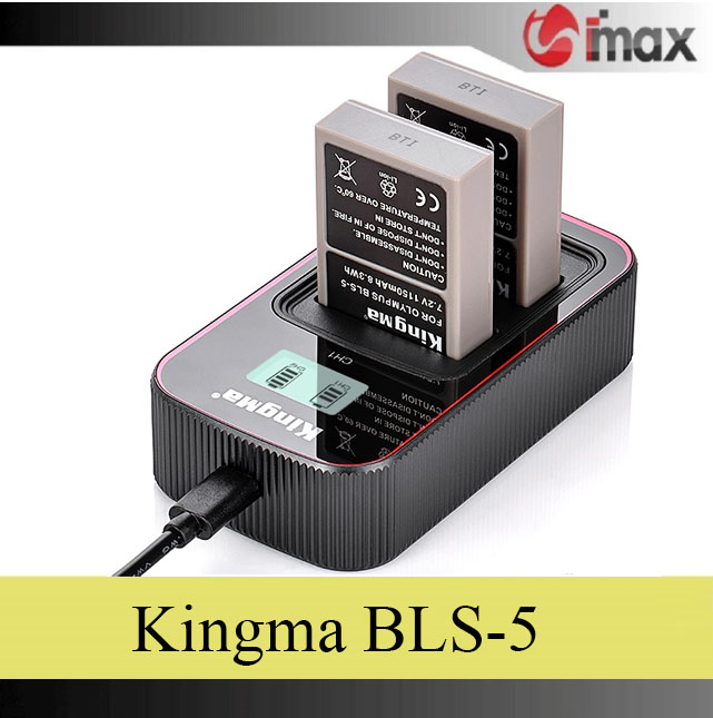 Pin sạc Ver 3 Kingma for BLS1/BLS5