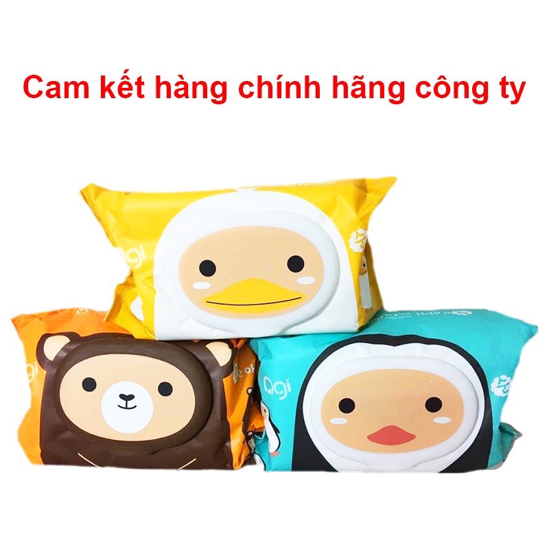 Combo 5 Gói Khăn ướt Agi không mùi 80 tờ (Hàng công ty, bao bì mẫu mới)