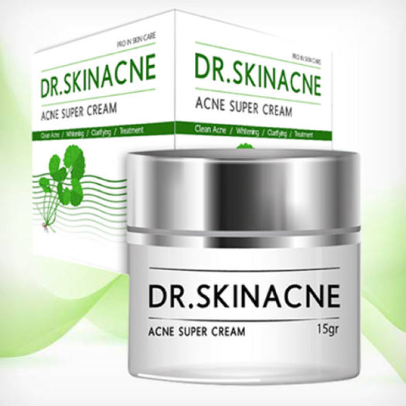 [HCM]HỘP Kem sạch mụn Dr.Skinacne giúp dưỡng trắng da xóa thâm liền sẹo 15g