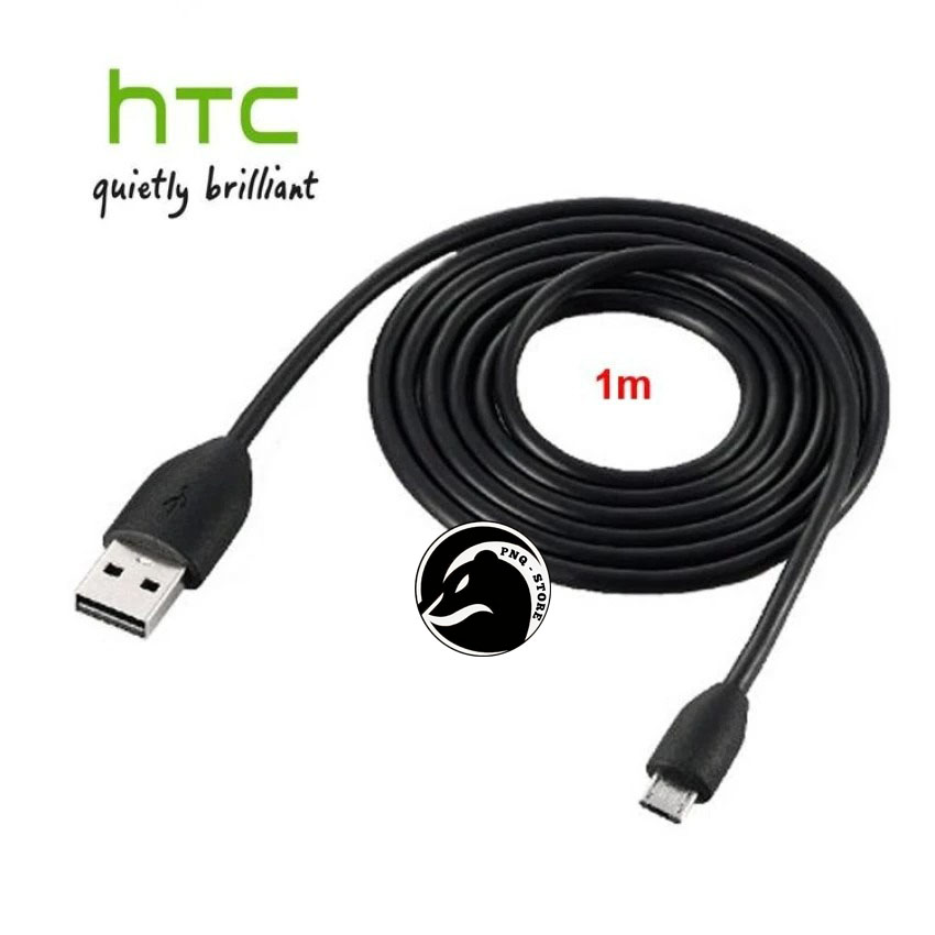Cáp sạc HTC Micro USB - Nguyên Seal - Bh 06 tháng