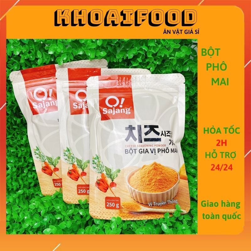 Bột phô mai 1kg nhập khẩu Hàn Quốc ngon bổ rẻ