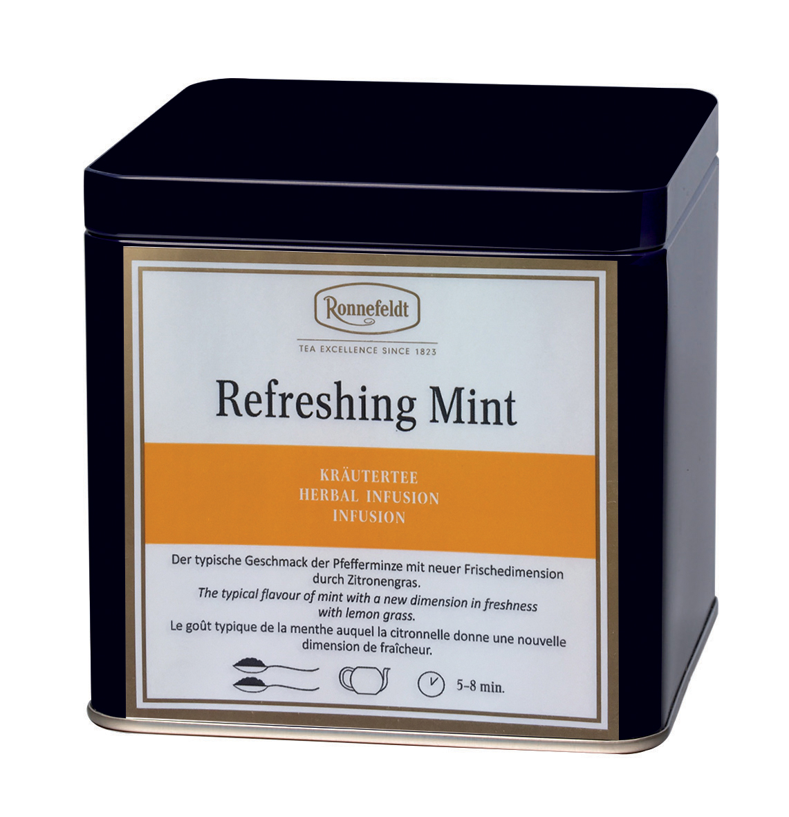 [HCM][HÀNG CHÍNH HÃNG] Trà lá Ronnefeldt tea - Trà lá Refreshing Mint gói 100g