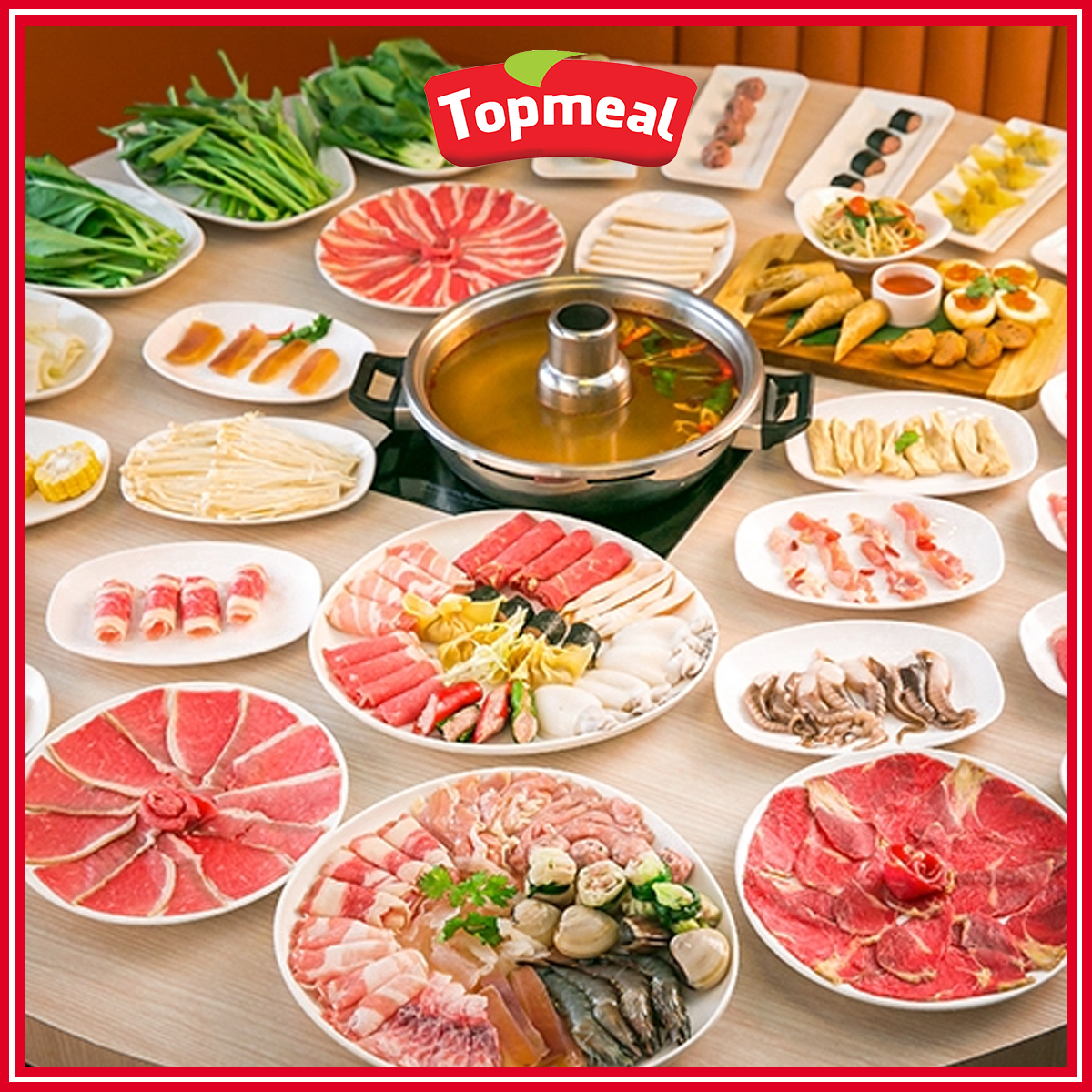 HCM - Combo lẩu 1  3 món (Ba chỉ bò cuộn 500g, thăn vai bò 350g và đùi gọ bò 350g) - Giao nhanh HCM