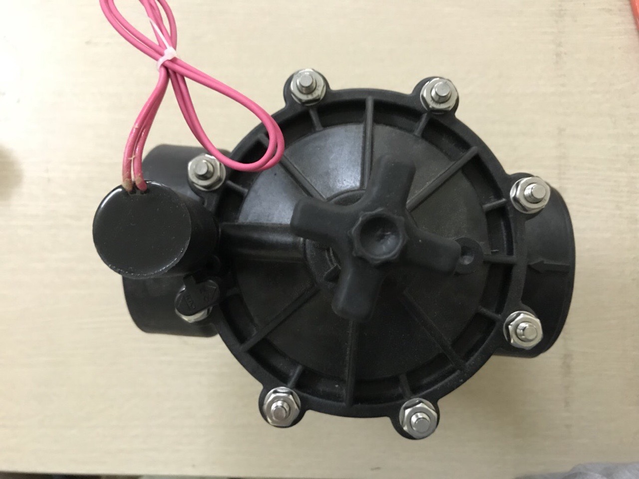 [HCM]Van điện từ chống nước phi 90mm điện 220v