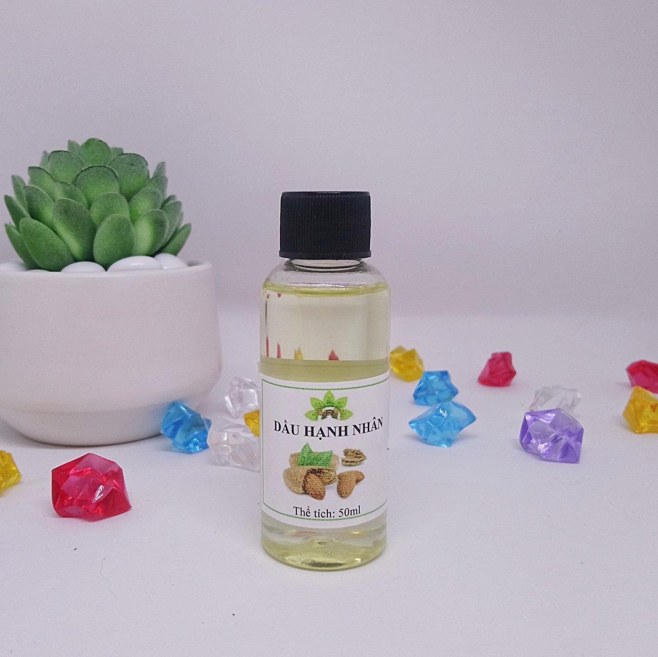 50ml Dầu Hạnh Nhân PHÁP_Almond Oil_nguyên liệu làm mỹ phẩm handmade
