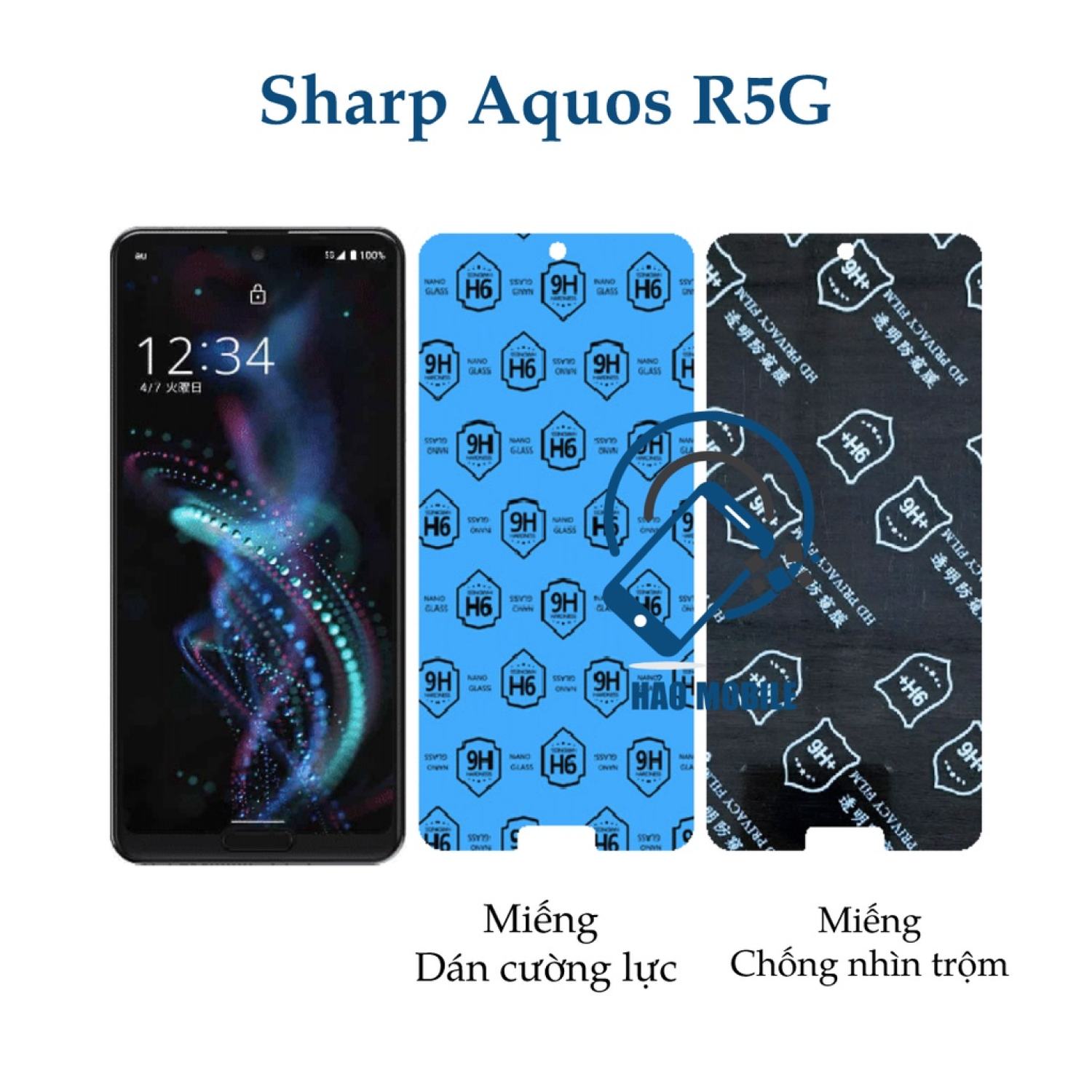 Dán cường lực dẻo nano Sharp Aquos R5G
