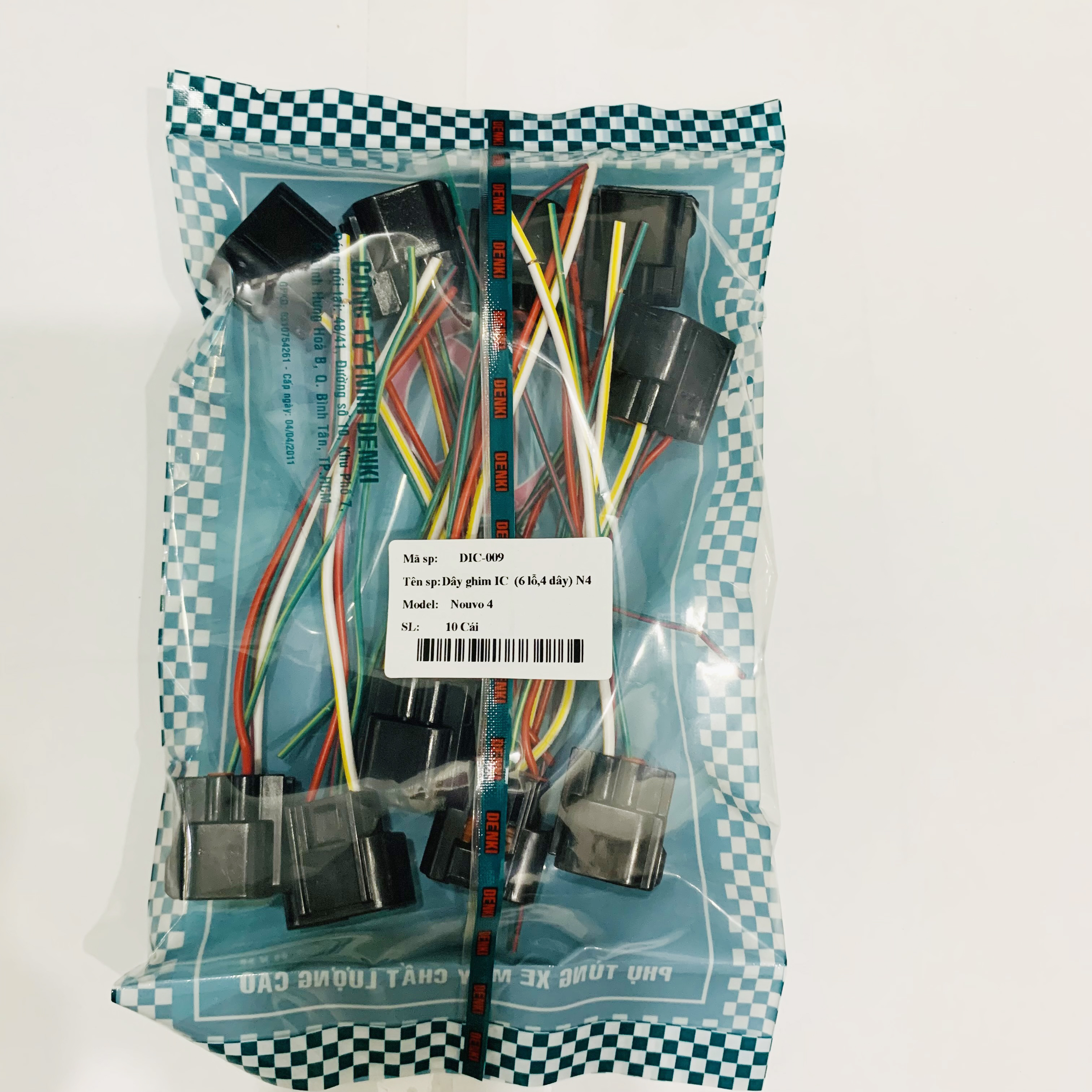 [HCM]Ghim IC dành cho xe Nouvo LX (6 lỗ 4 dây)