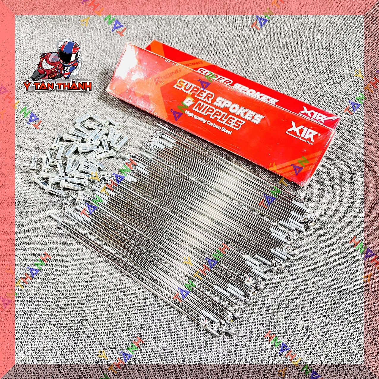 Căm NOVA X1R mạ crom cho các loại xe máy MS07
