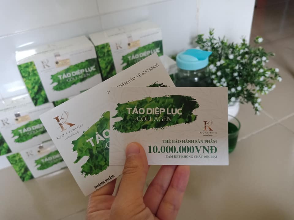[CHÍNH HÃNG] tảo diệp lục Collagen KYO
