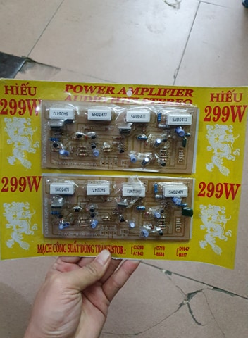 bo mạch công suất 8 sò 2 vế 299w
