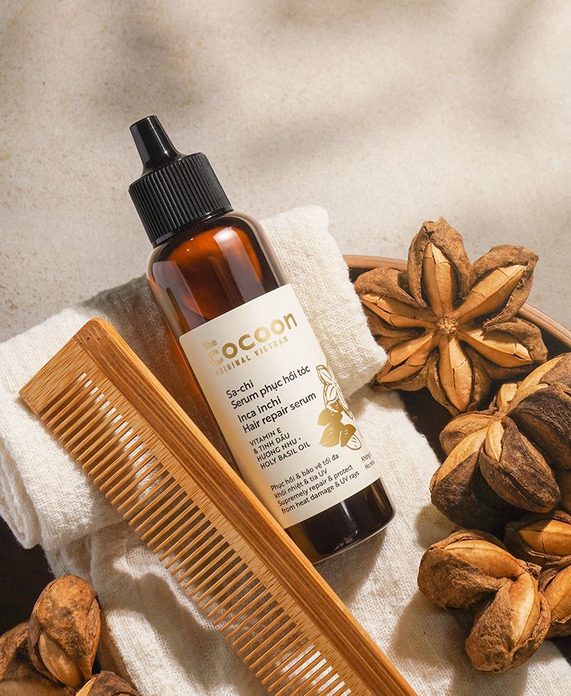 Sachi Serum tóc phục hồi tóc hư tổn Cocoon 70ml