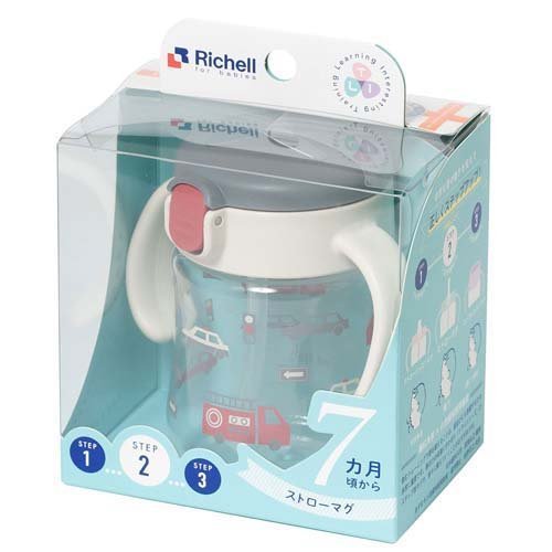 Bình ống hút RICHELL TLI bước 2 200ml | Baby