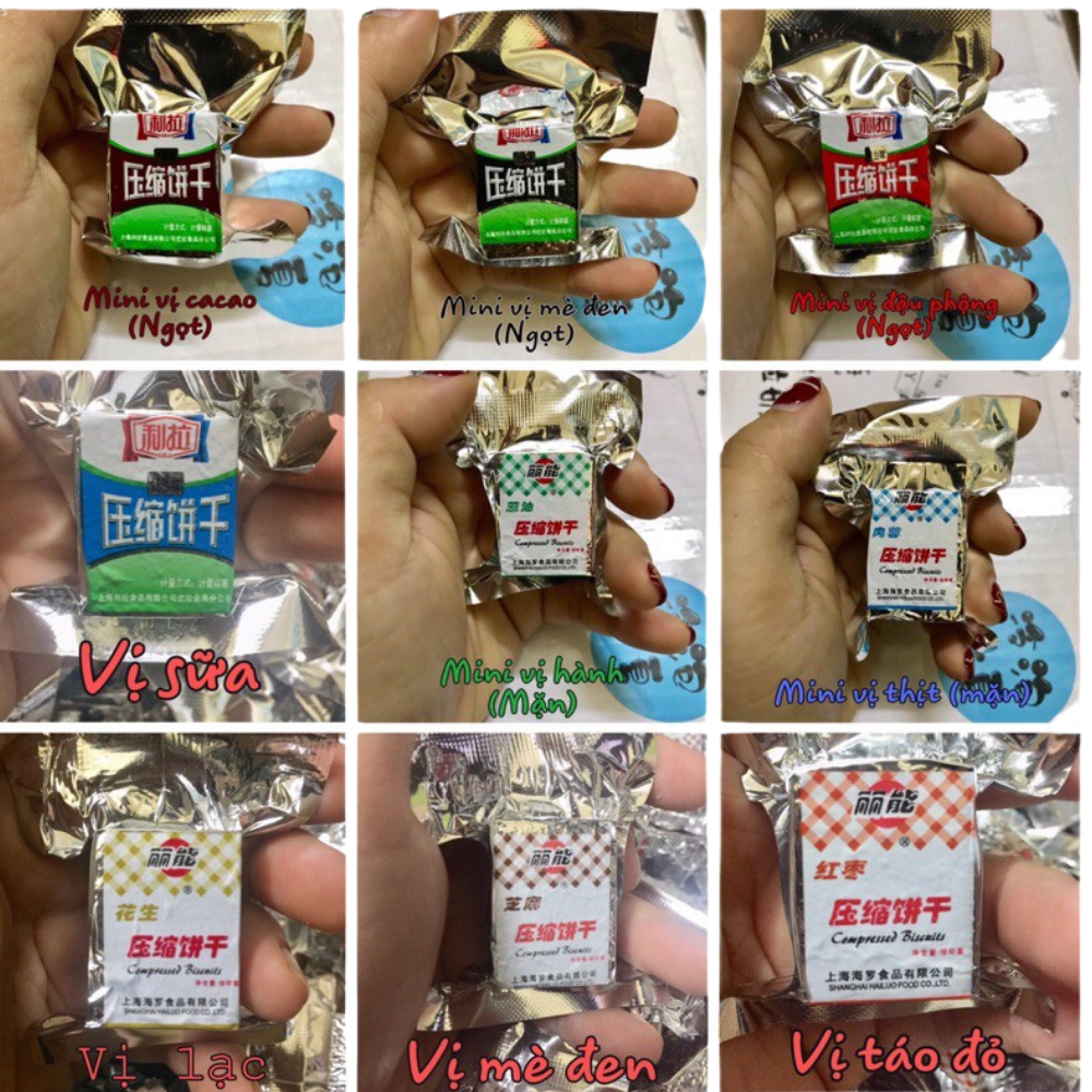 1KG LƯƠNG KHÔ MINI MIX CÁC VỊ