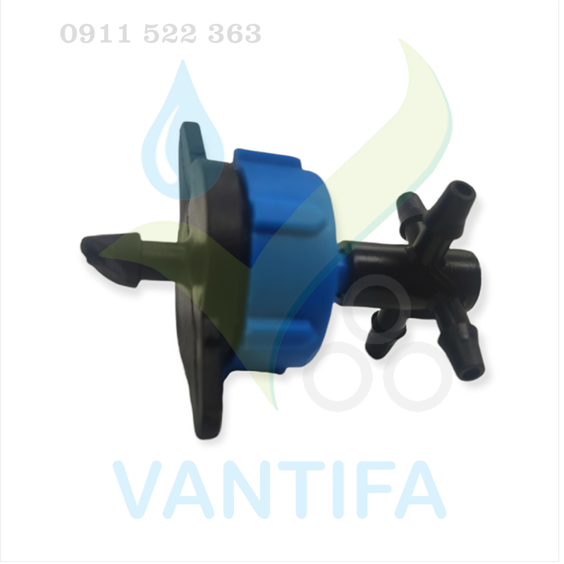 Chia 4 tưới nhỏ giọt (dùng cùng ống ldpe VANTIFA 3x5mm)