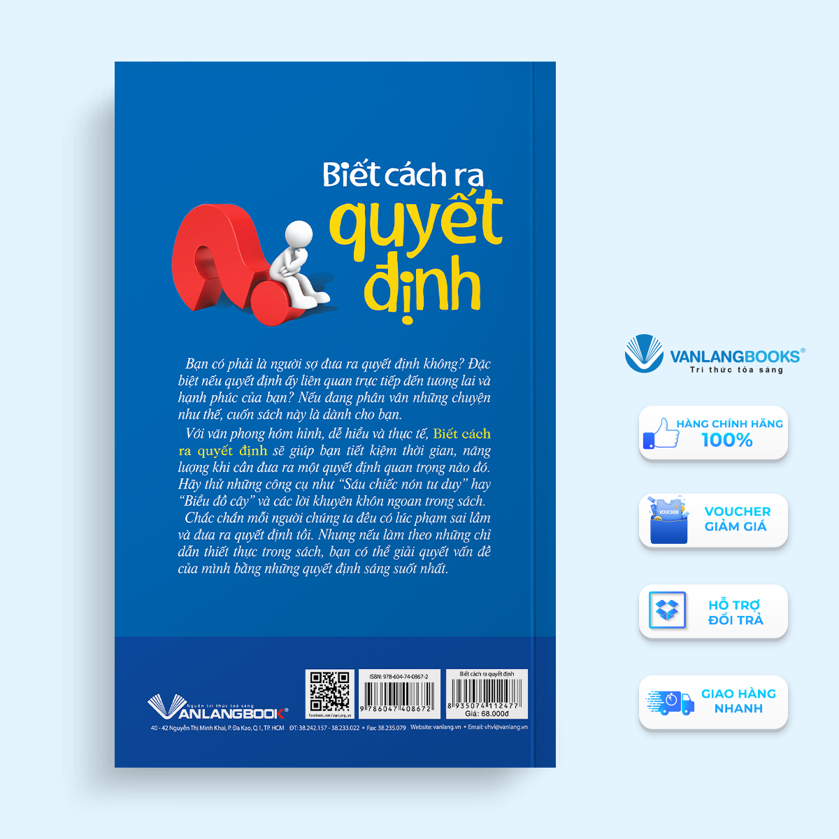 Sách - Biết Cách Ra Quyết Định-Vanlangbooks