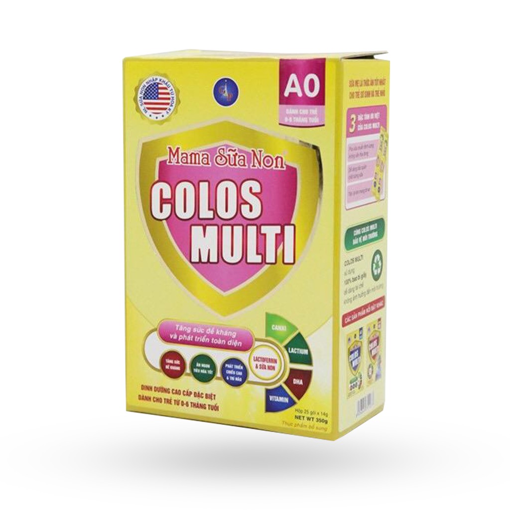 Sữa Non Mama Colos Multi A0 hộp 350g