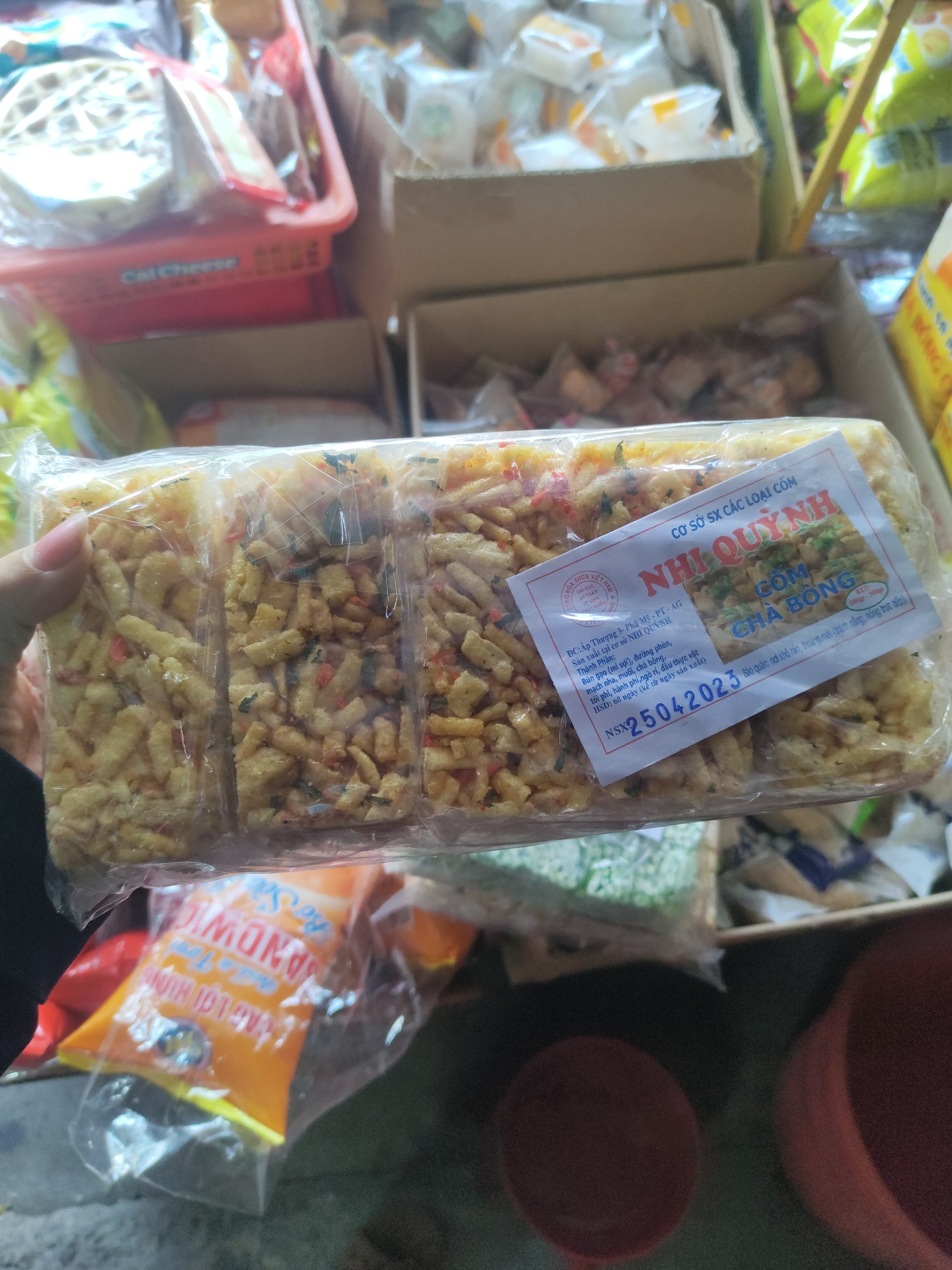 COMBO 5 Bịch,5 Vị Cốm Miền Tây.Shap Bánh Hoàng Yến