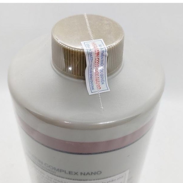 Hấp Tóc Keratin Nano Complex ( Hấp Nano Xám) - Chuyên Phục Hồi Tóc Nát, Cháy 1000ML