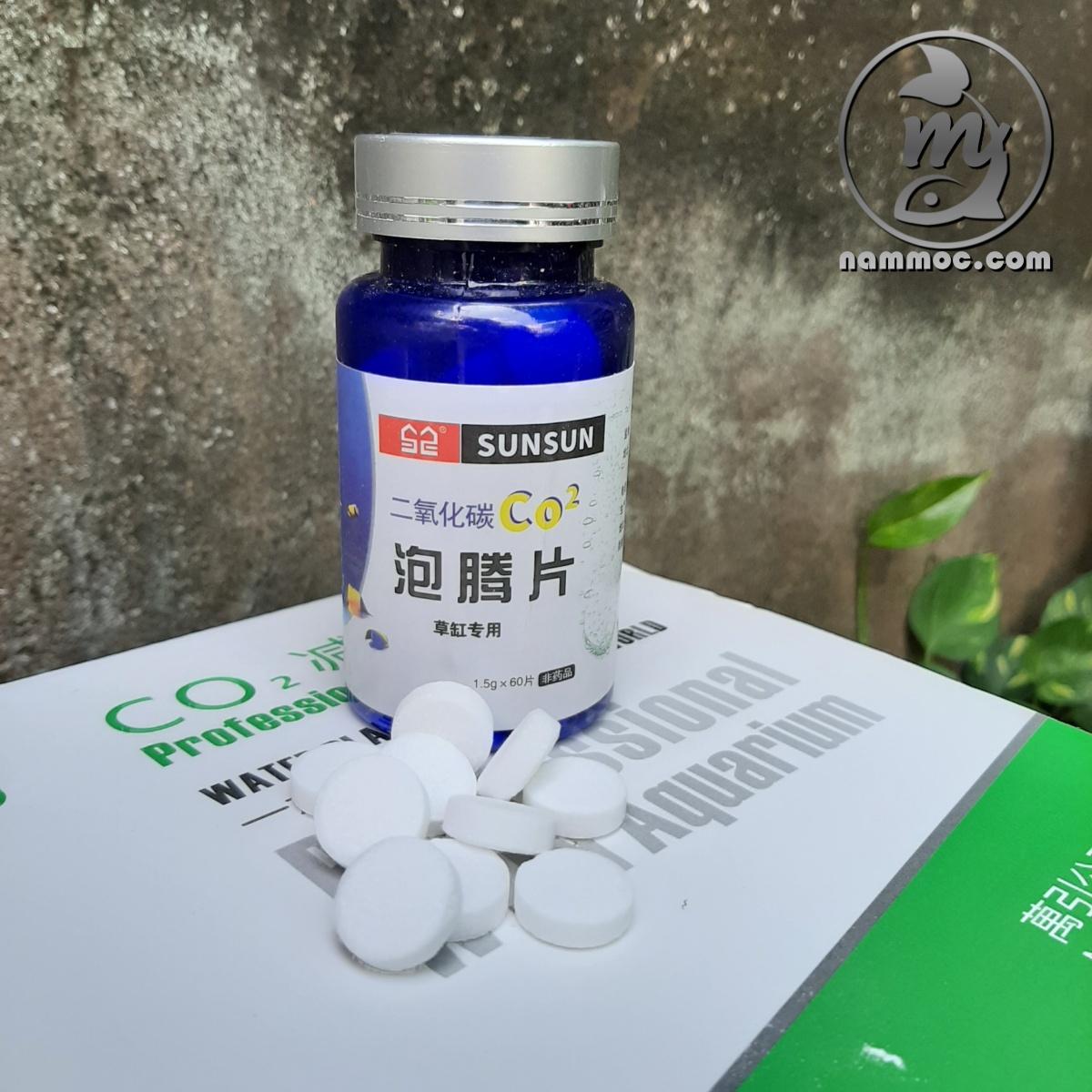 Co2 dạng viên sunsun - co2 cho bể thuỷ sinh