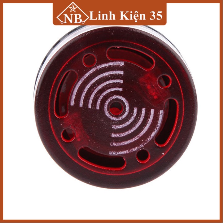 Đèn báo nguồn có còi AD16-22SM 220VAC