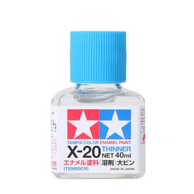 Dung dịch pha sơn gốc dầu thinner Enamel X20 Tamiya 40ml 80030