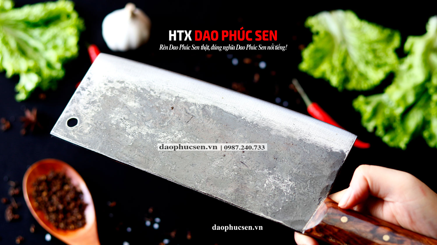 Dao chặt xương phúc sen