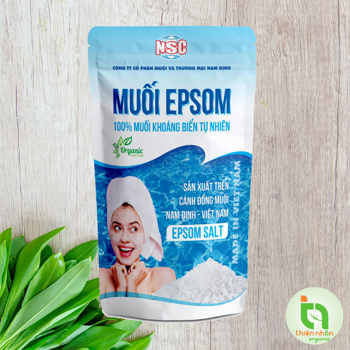 Muối tắm Epsom salt 200g Nam Định NSC