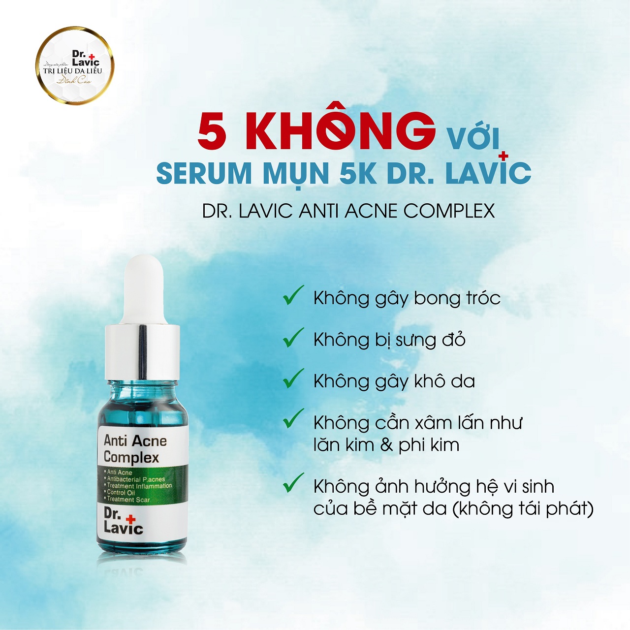 Serum Mụn 5k Dr.Lavic - Dr.Lavic Anti Acne Complex