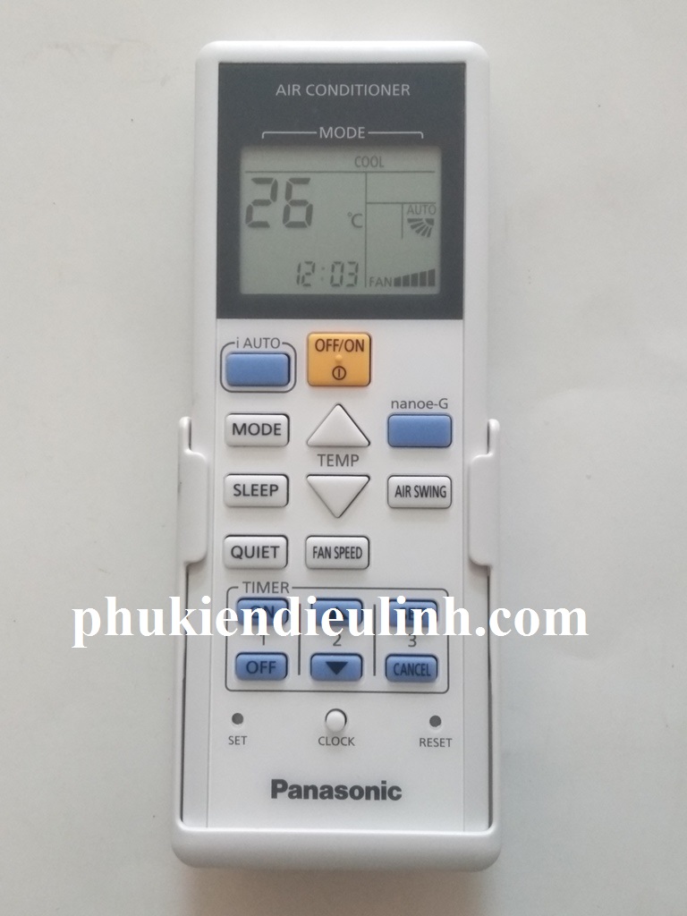 (CHÍNH HÃNG) ĐIỀU KHIỂN ĐIỀU HÒA PANASONIC 1 CHIỀU 00510