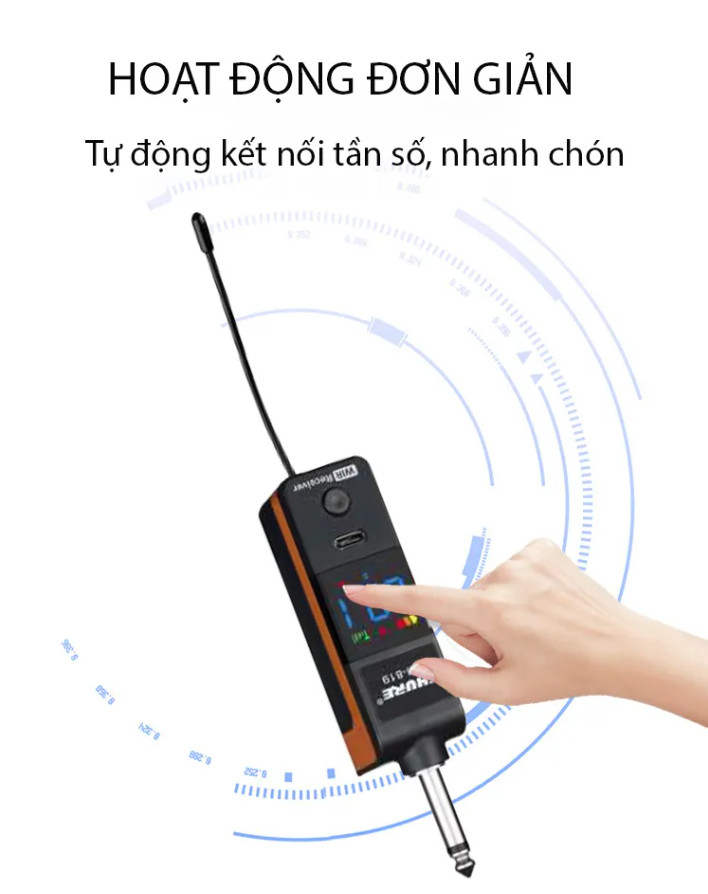 Micro Không Dây Đa Năng Shure SM-819 - Micro Karaoke Cao Cấp - Micro Karaoke bluetooth không dây - micro đa năng giá rẻ - Tích Hợp Sạc Pin Trực Tiếp Ngay Trên Micro, Âm Thanh Mượt Mà Bắt Sóng Lên Đến 25m Chuyên Dùng Cho Loa Kéo, Vang, Amply