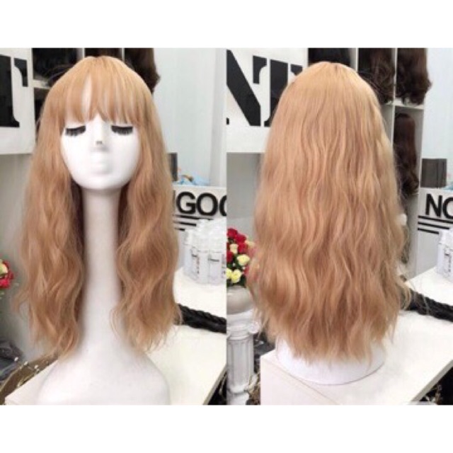 Tóc giả xù lửng 😍FREESHIP😍 cả đầu xù lửng 8184