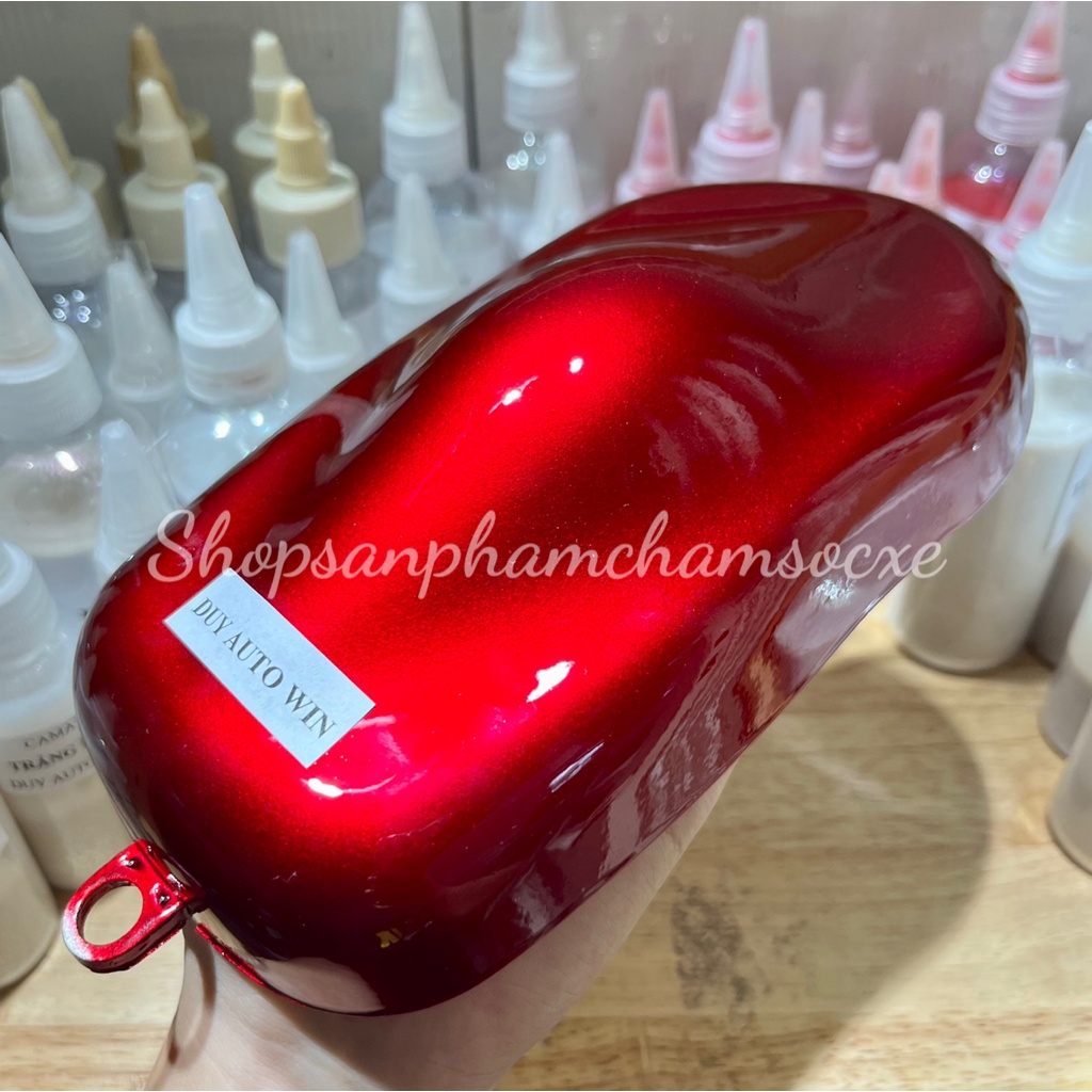 Sơn Màu Đỏ Candy 2K Tự bóng 4:1 - Đóng lon đủ kích thước