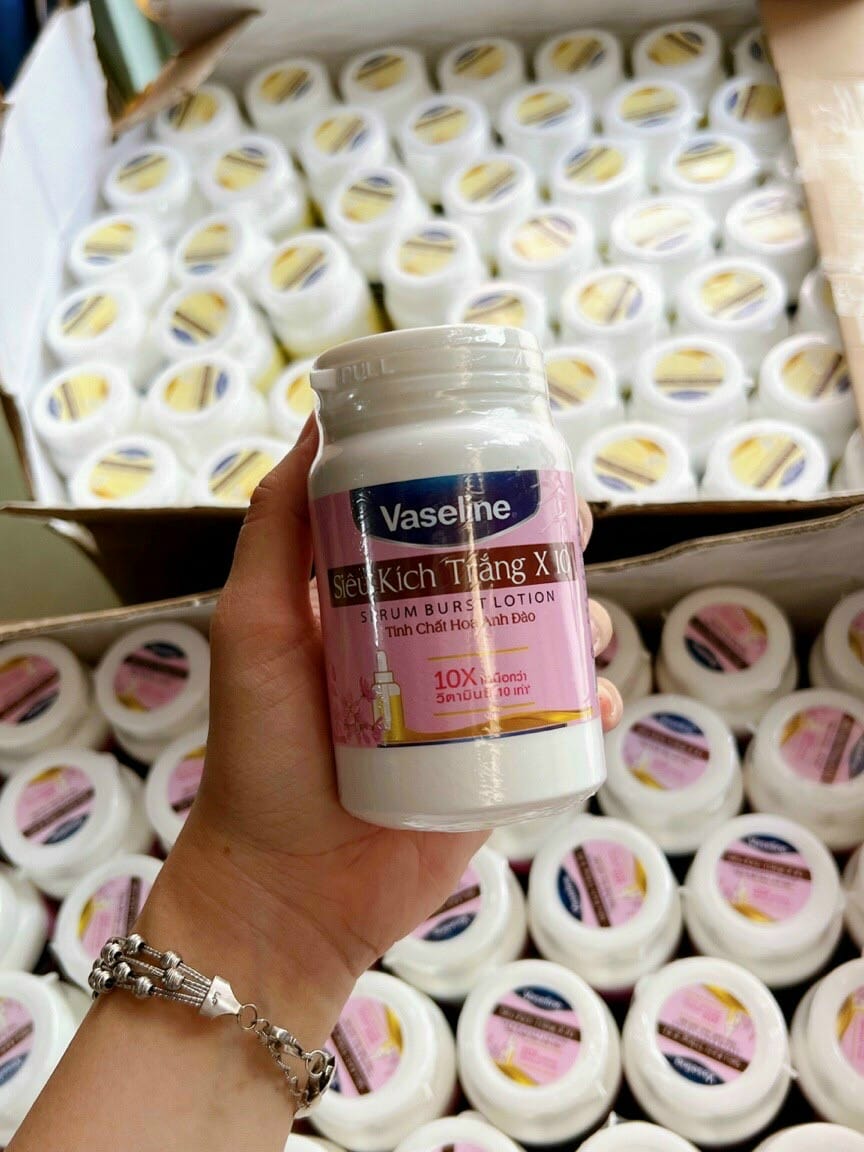 KÍCH TRẮNG VASELINE 10X HÀNG LOẠI 1