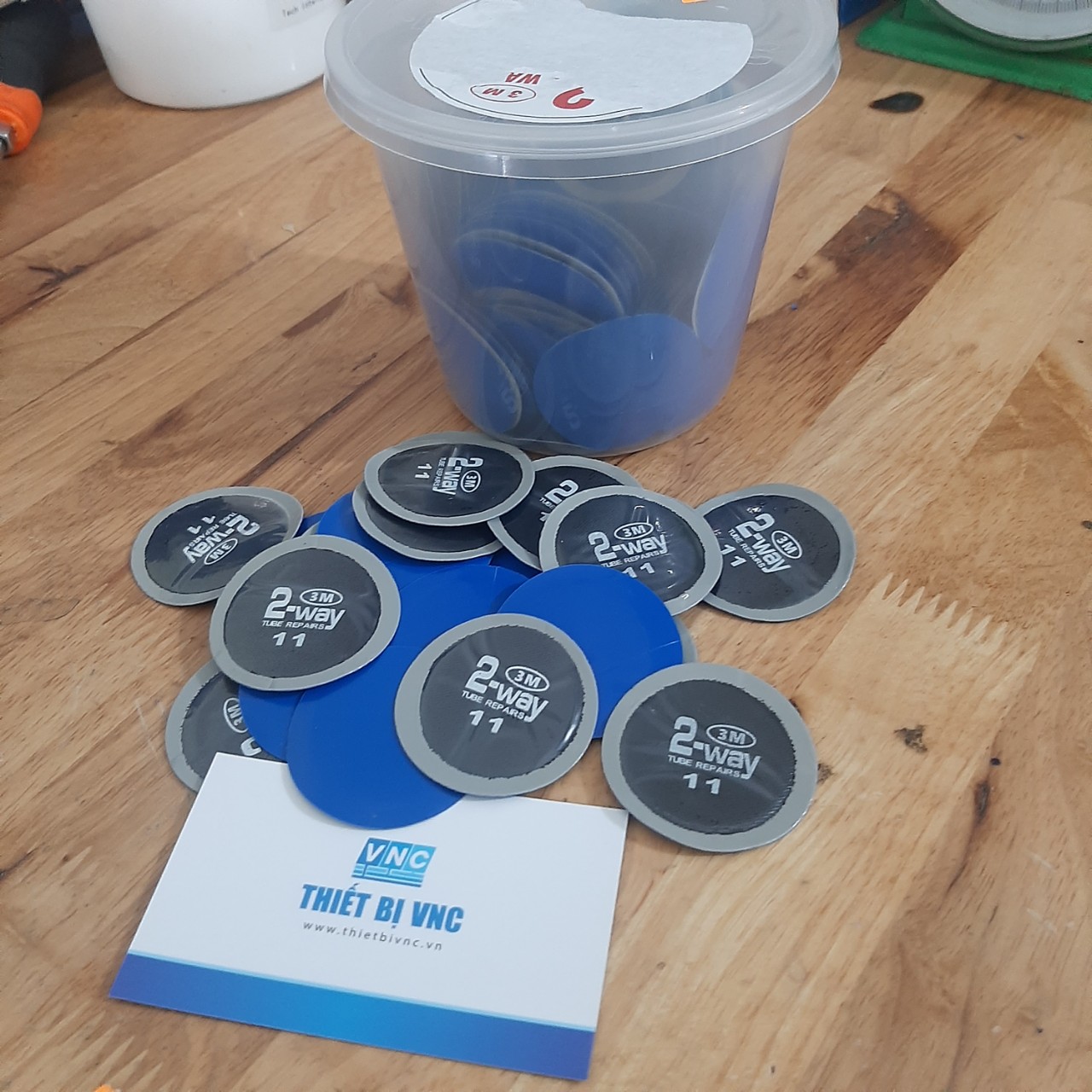 Hộp 160 miếng vá lốp 2way11 (45mm)