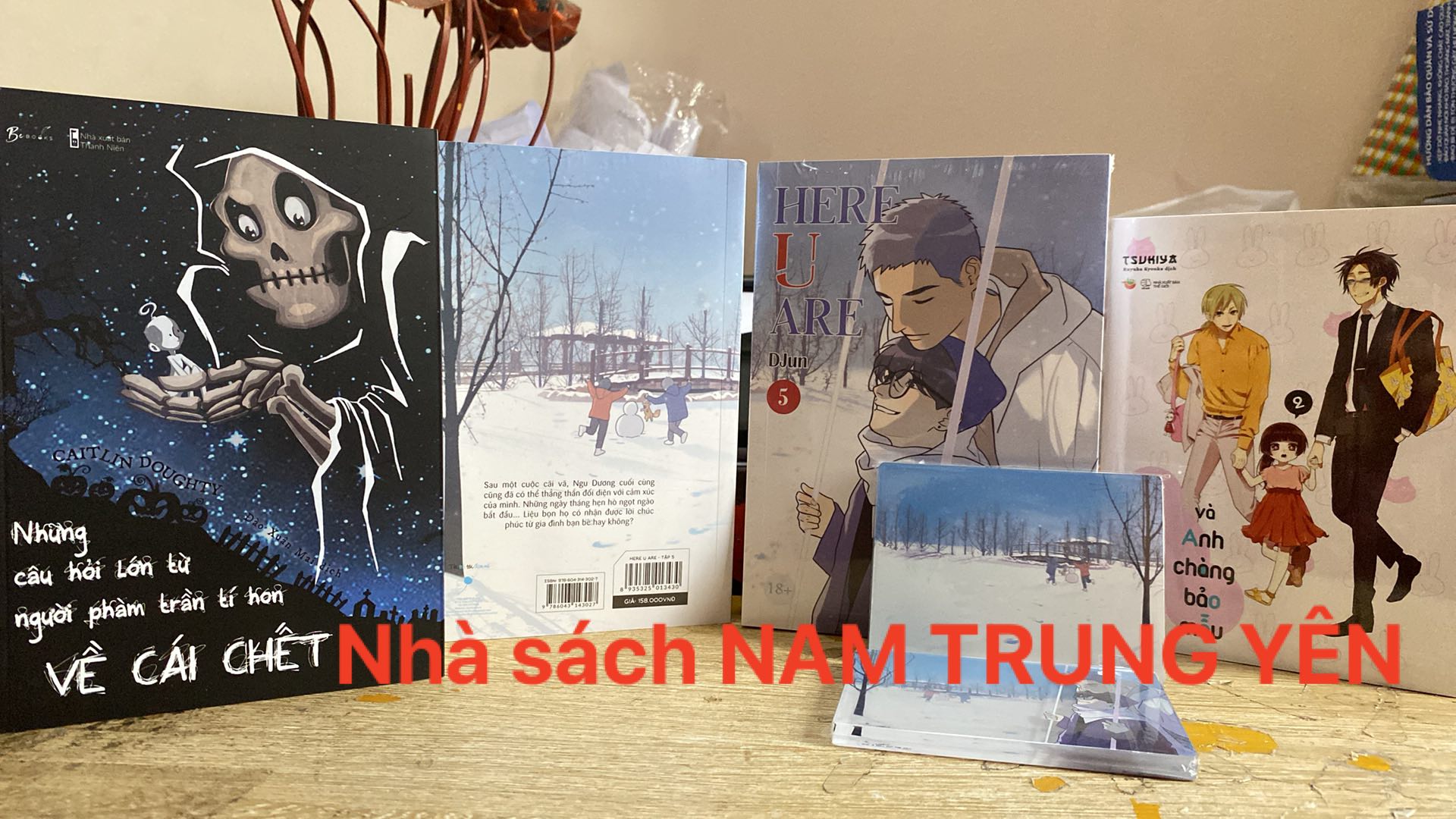 Sách - Truyện tranh Here U Are 5 - DJun (COMBO/LẺ)