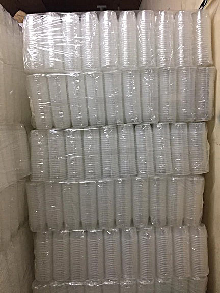 100 Hũ bánh Flan ( Hũ + nắp )