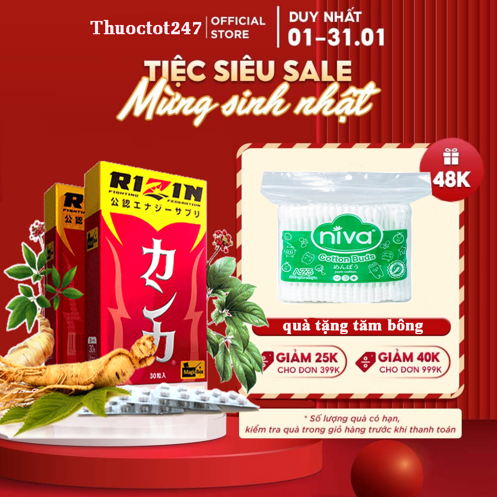 Bổ thận Rizin - Nhập khẩu chính hãng Nhật Bản