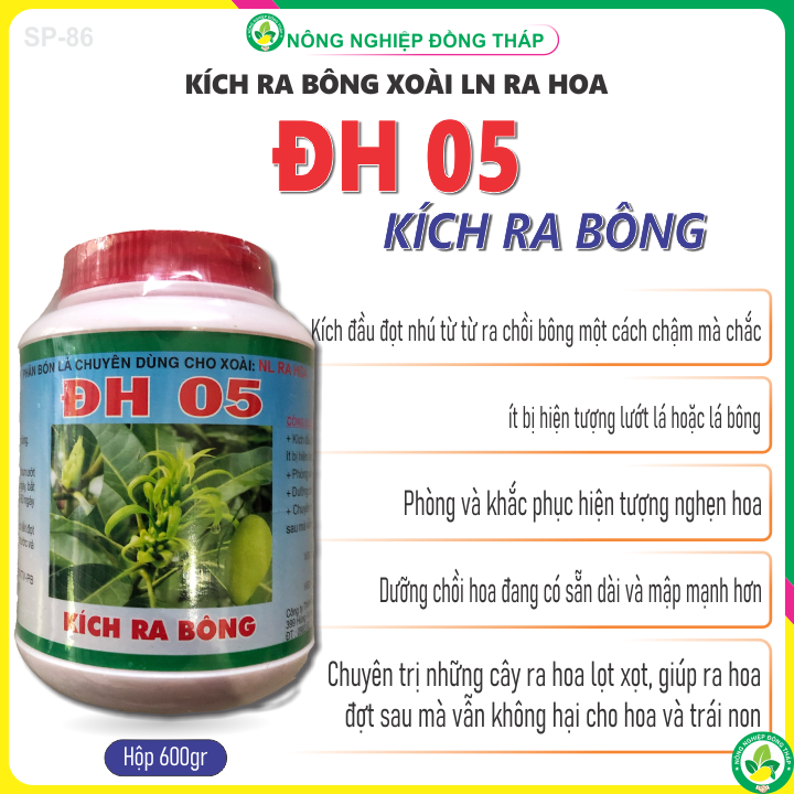 Kích Ra Bông Xoài NL RA HOA ĐH 05 (hộp 600g)