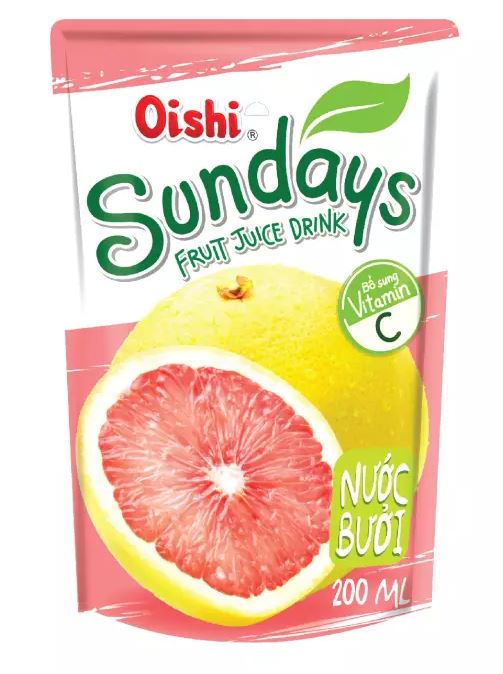 Combo Nước Trái Cây Oishi 10 Túi