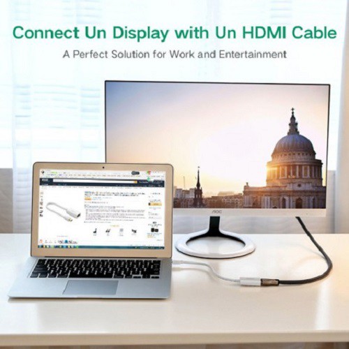 Cáp Mini DisplayPort sang HDMI Ugreen 10460