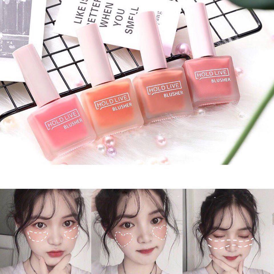 [HCM]MÁ HỒNG DẠNG KEM HOLDLIVE FRUIT JUICE (IB CHỌN MÀU)