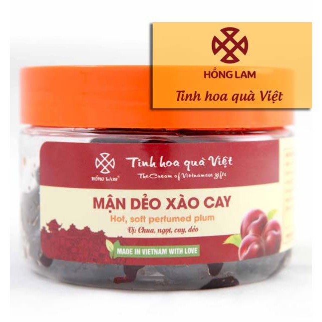 Ô MAI MẬN DẺO XÀO CAY HỒNG LAM 200g