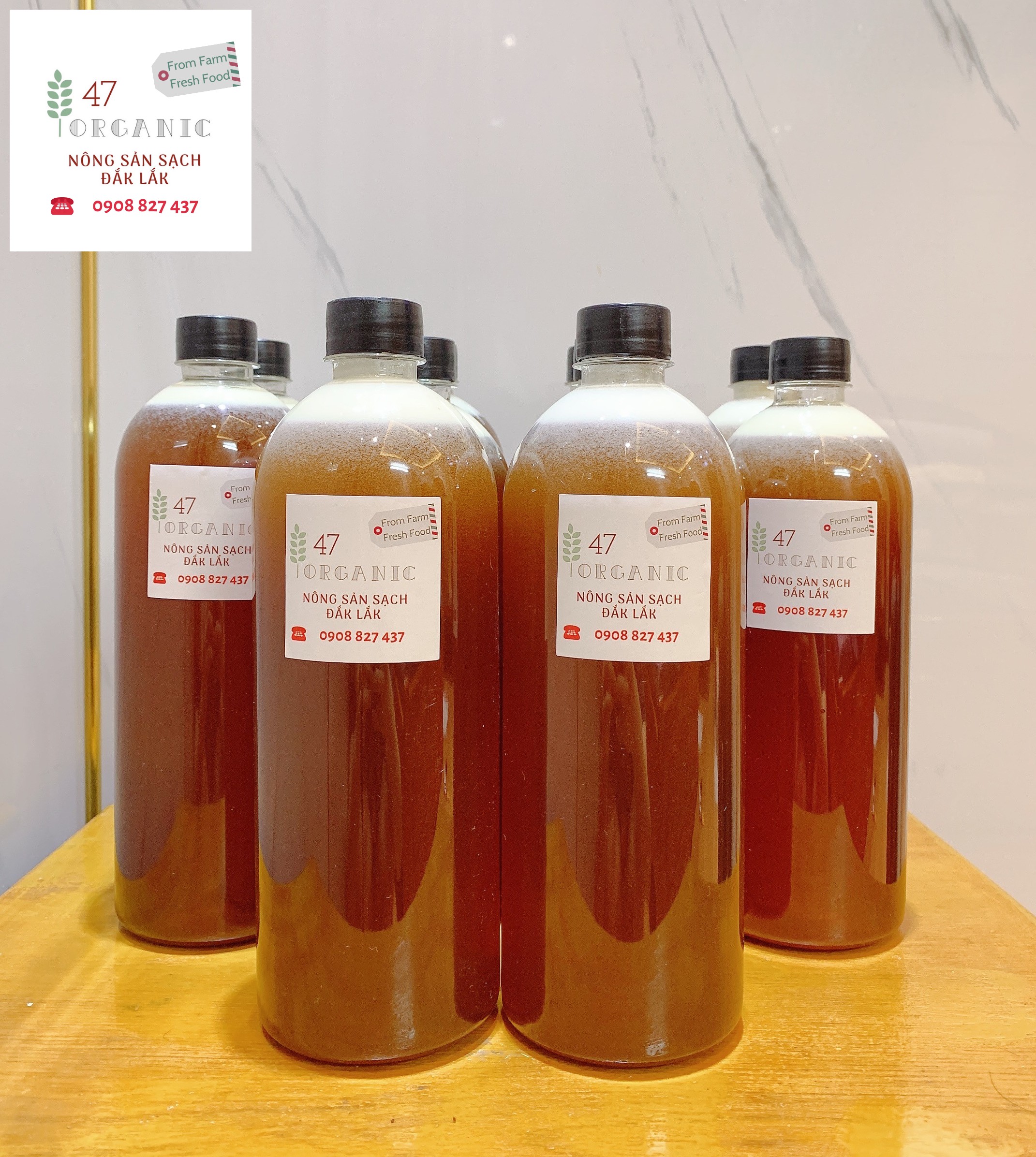 [HCM]500ML MẬT ONG HOA CÀ PHÊ NGUYÊN CHẤT