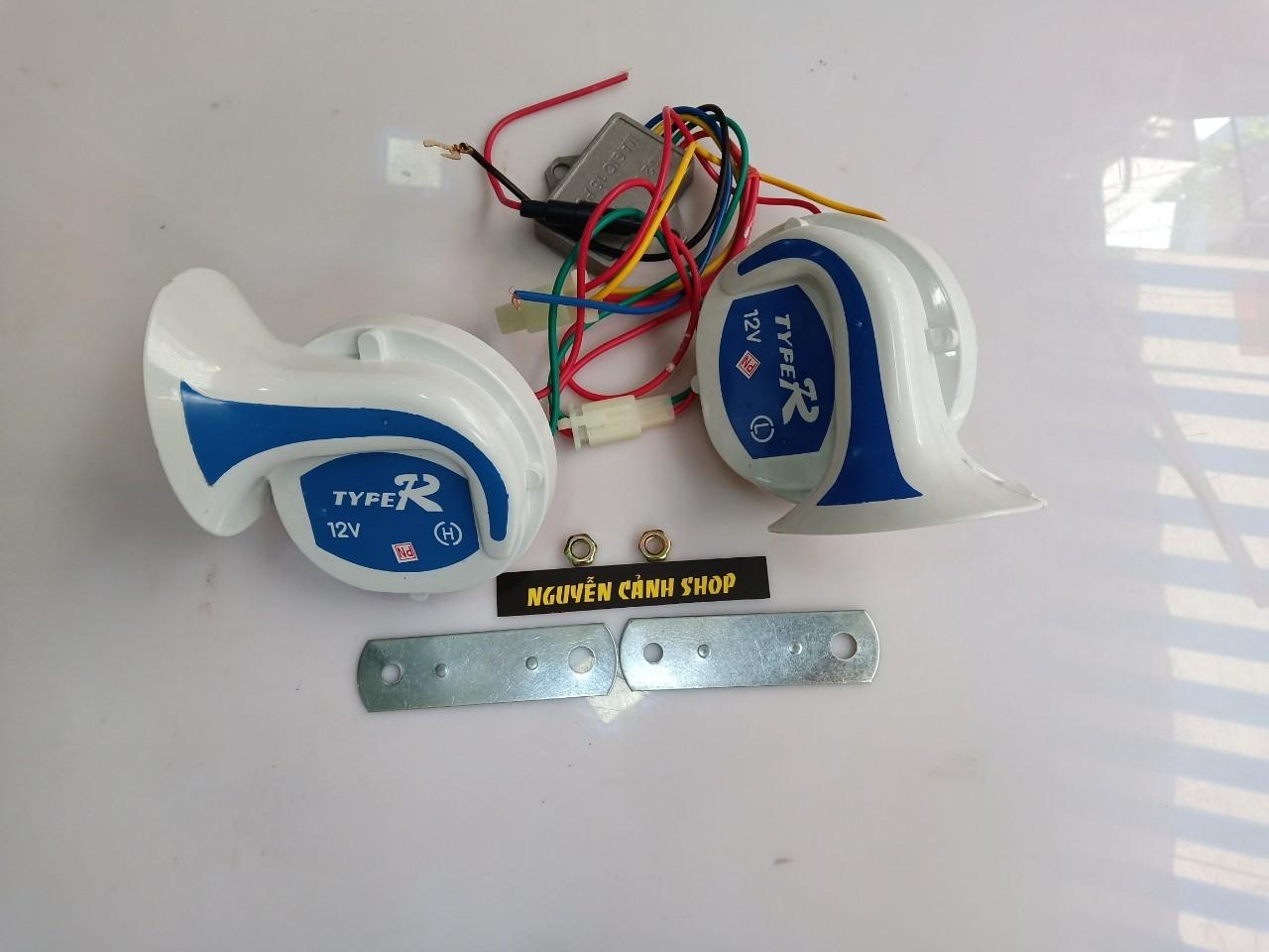 Kèn ngân gắn được nhiều loại xe máy