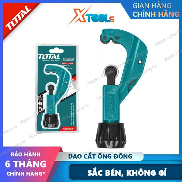 Dao cắt ống kim loại chuyên dụng TOTAL THT53321 lưỡi dao siêu bén chống rỉ cắt ống đồng nhôm sửa chữa máy lạnh tủ lạnh 4.3 [XTOOLs] [XSAFE]